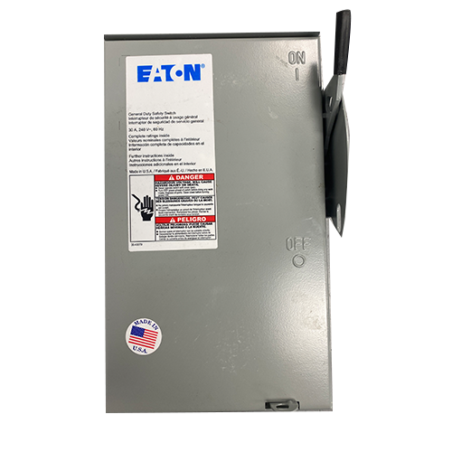 Cutler Hammer DG221 Switch – Solar Panels and Parts